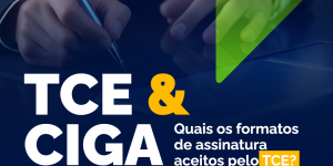 Assinaturas eletrônicas do TCE_SC_ Saiba quais formatos são aceitos